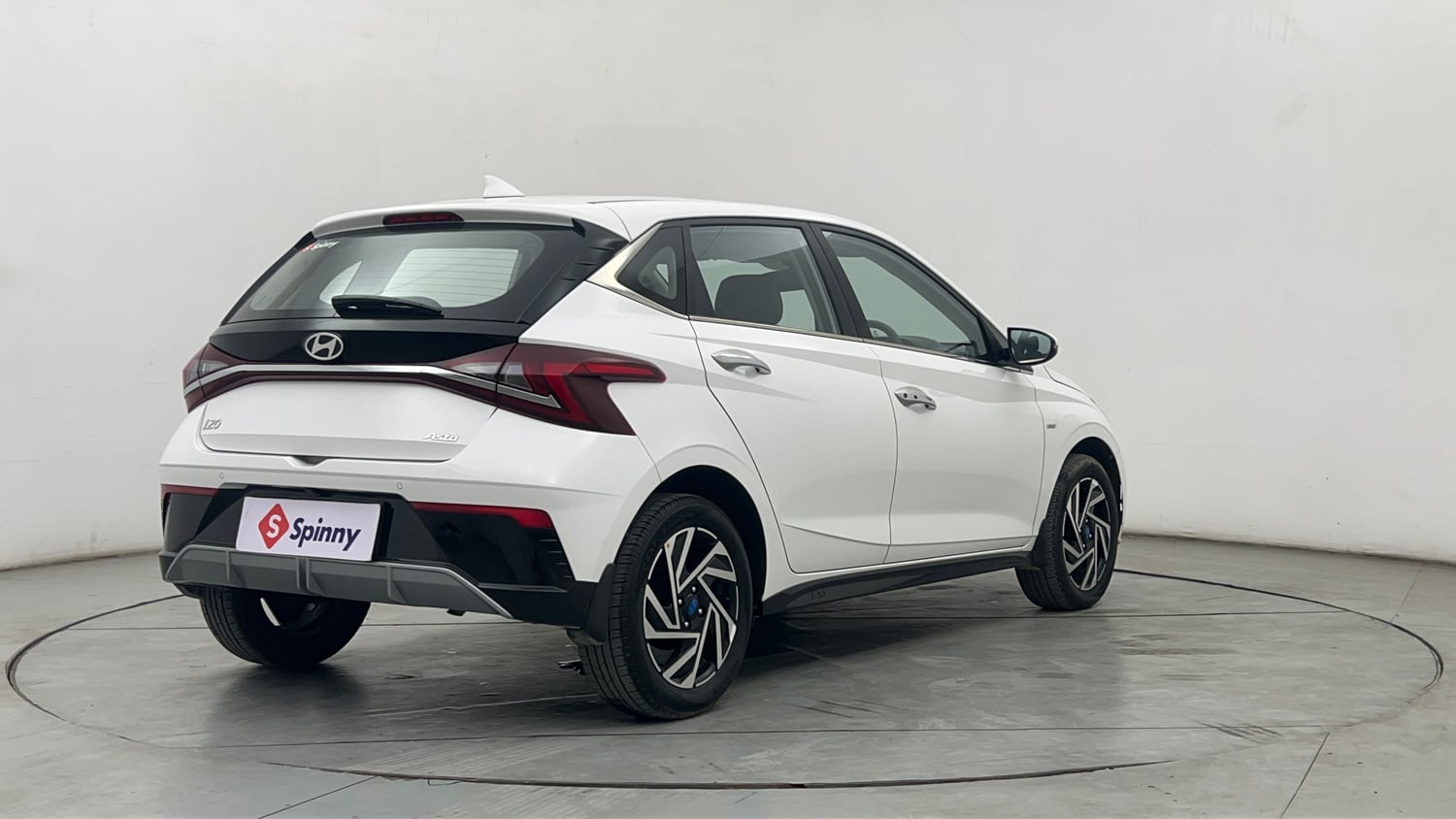 Used 2024 Hyundai New i20 Asta (O) 1.2 IVT Petrol Automatic exterior RIGHT REAR CORNER VIEW