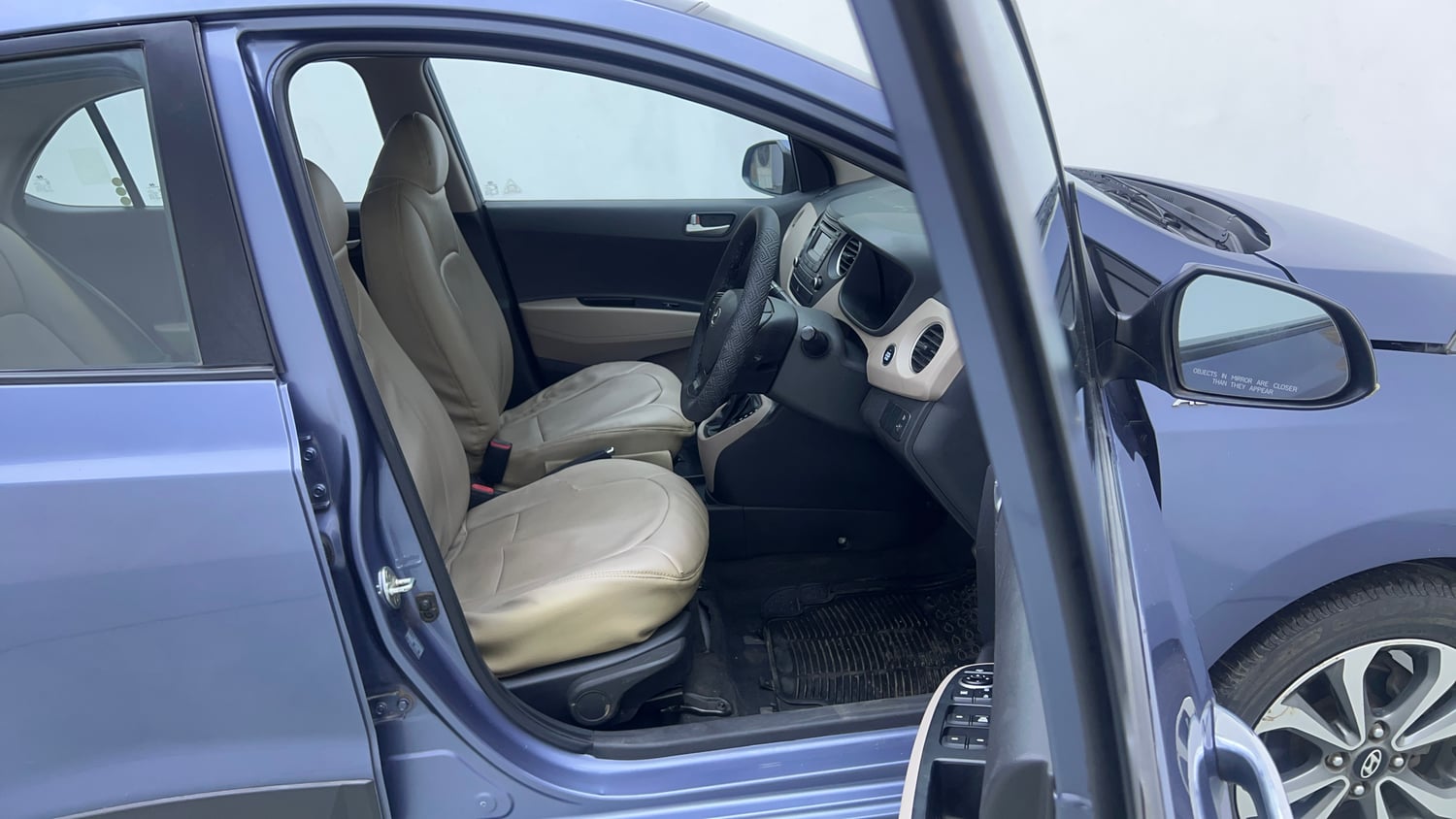 Used 2014 Hyundai Xcent S AT 1.2 (O) Petrol Automatic interior RIGHT SIDE FRONT DOOR CABIN VIEW
