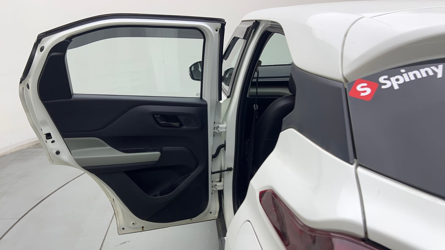Used 2025 Tata Punch Adventure Plus AMT Petrol Automatic interior LEFT REAR DOOR OPEN VIEW