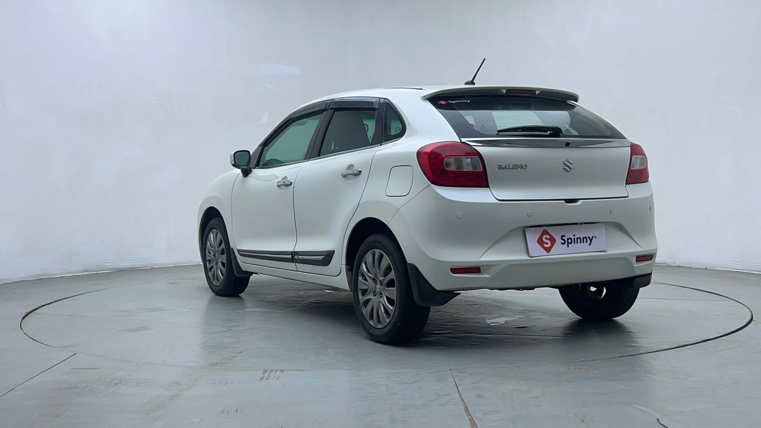 Used 2016 Maruti Suzuki Baleno Zeta 1.2 Petrol Manual exterior LEFT REAR CORNER VIEW