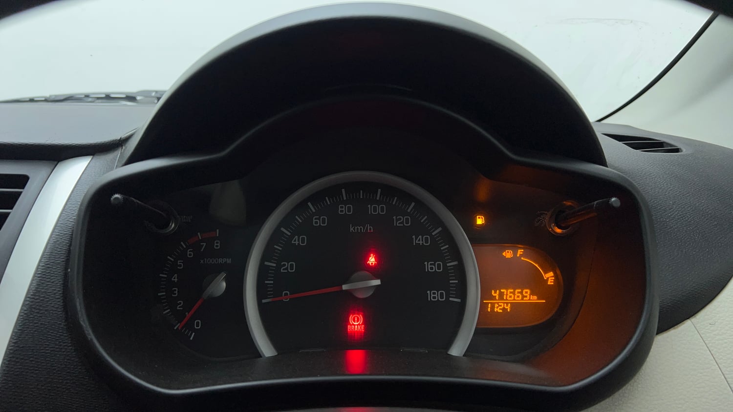 Used 2017 Maruti Suzuki Celerio ZXi Petrol Manual interior CLUSTERMETER VIEW