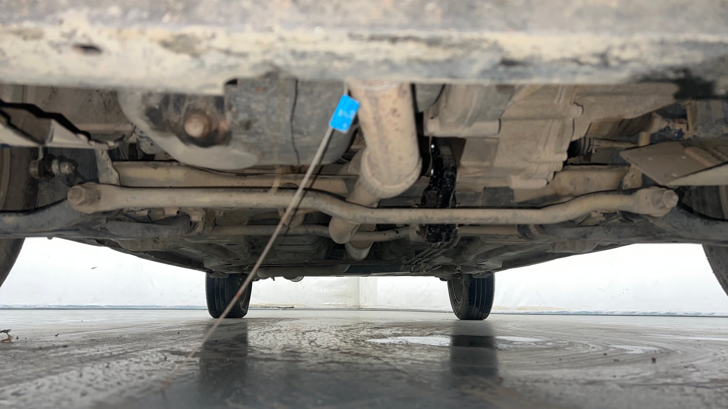 Used 2018 Tata Tigor Revotorq XZ (O) Diesel Manual extra FRONT LEFT UNDERBODY VIEW
