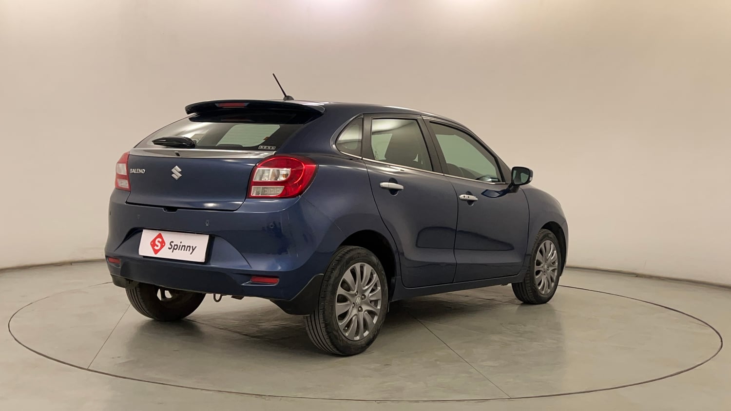 Used 2018 Maruti Suzuki Baleno Alpha 1.2 AT Petrol Automatic exterior RIGHT REAR CORNER VIEW