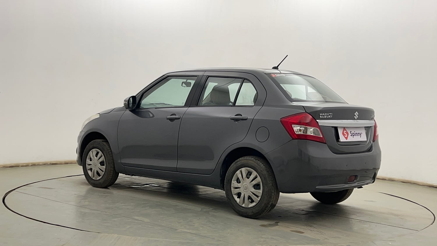 Used 2014 Maruti Suzuki Swift Dzire VXI Petrol Manual exterior LEFT REAR CORNER VIEW