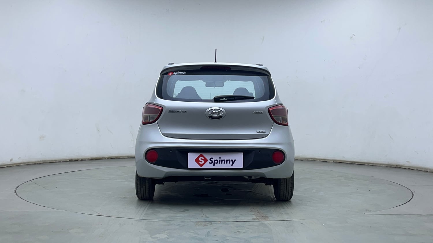 Used 2017 Hyundai Grand i10 Asta 1.2 Kappa VTVT Petrol Manual exterior BACK VIEW