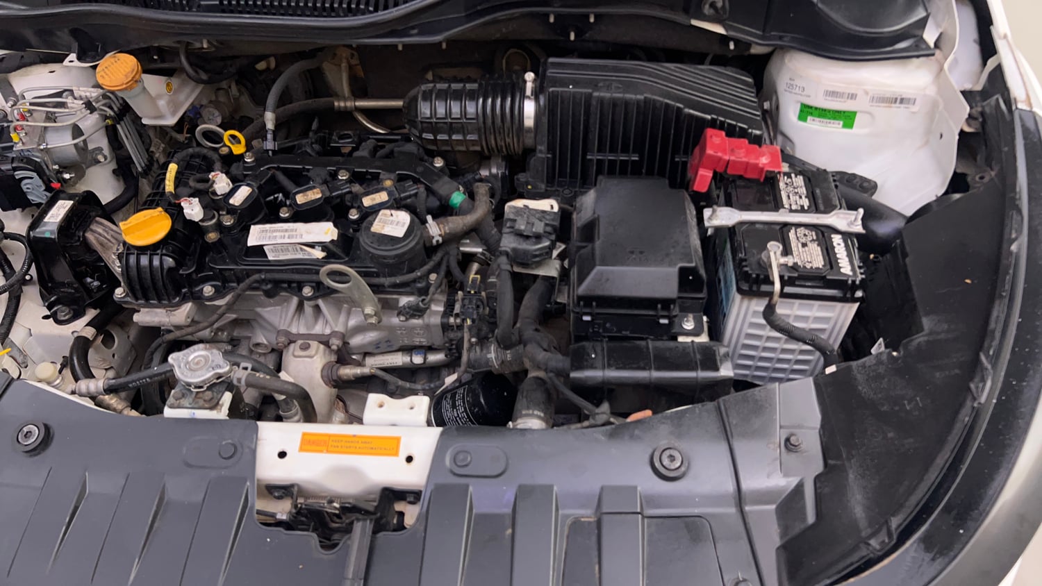 Used 2022 Tata Altroz XM Plus Petrol Petrol Manual engine ENGINE LEFT SIDE VIEW
