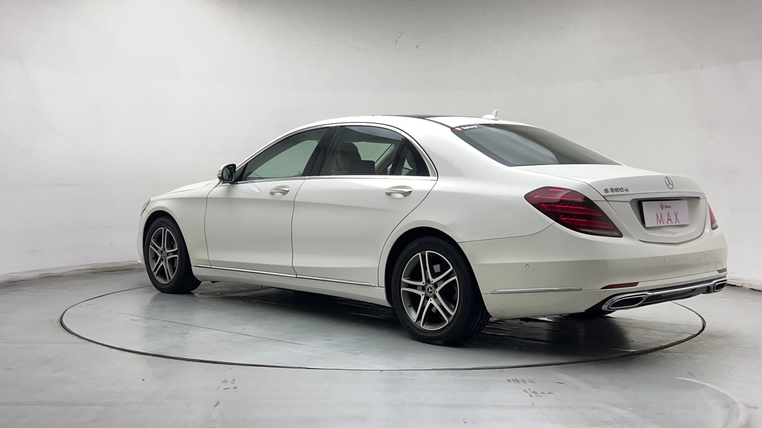 Used 2020 Mercedes-Benz S-Class (W222) S 350D Diesel Automatic exterior LEFT REAR CORNER VIEW