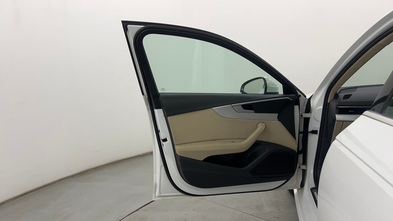 Used 2018 Audi A4 30 TFSI Premium Plus Petrol Automatic interior LEFT FRONT DOOR OPEN VIEW