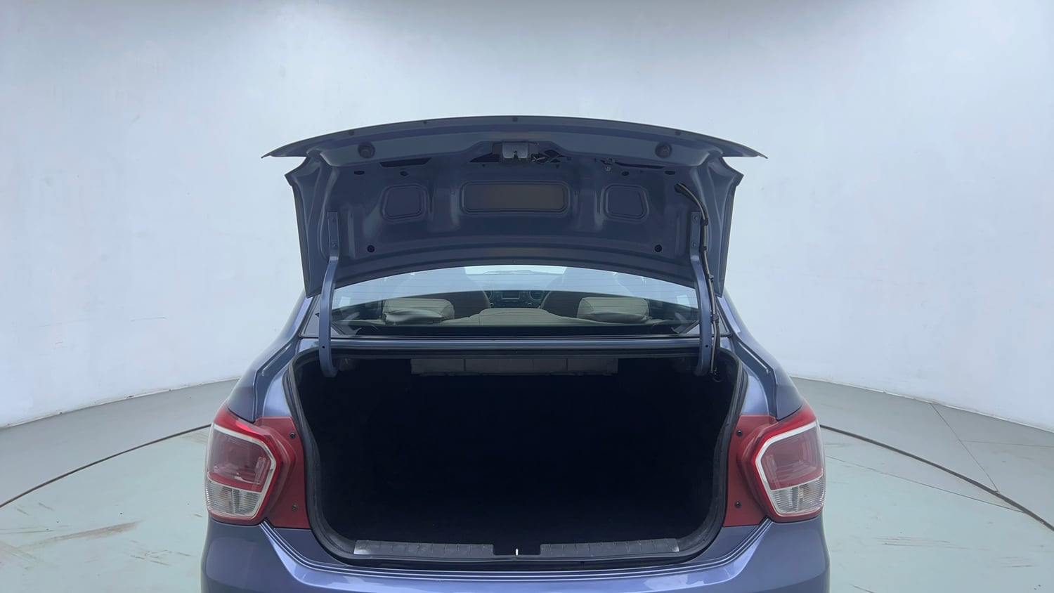 Used 2014 Hyundai Xcent S AT 1.2 (O) Petrol Automatic interior DICKY DOOR OPEN VIEW