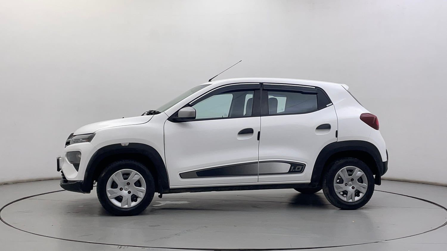 Used 2021 Renault Kwid RXT 1.0 Opt Petrol Manual exterior LEFT SIDE VIEW