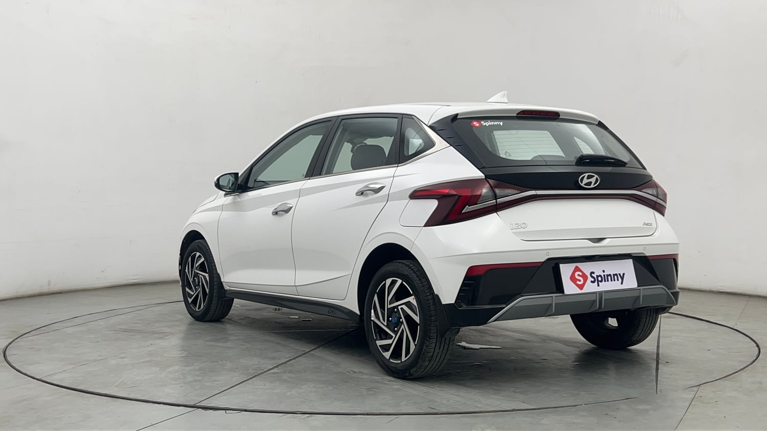 Used 2024 Hyundai New i20 Asta (O) 1.2 IVT Petrol Automatic exterior LEFT REAR CORNER VIEW