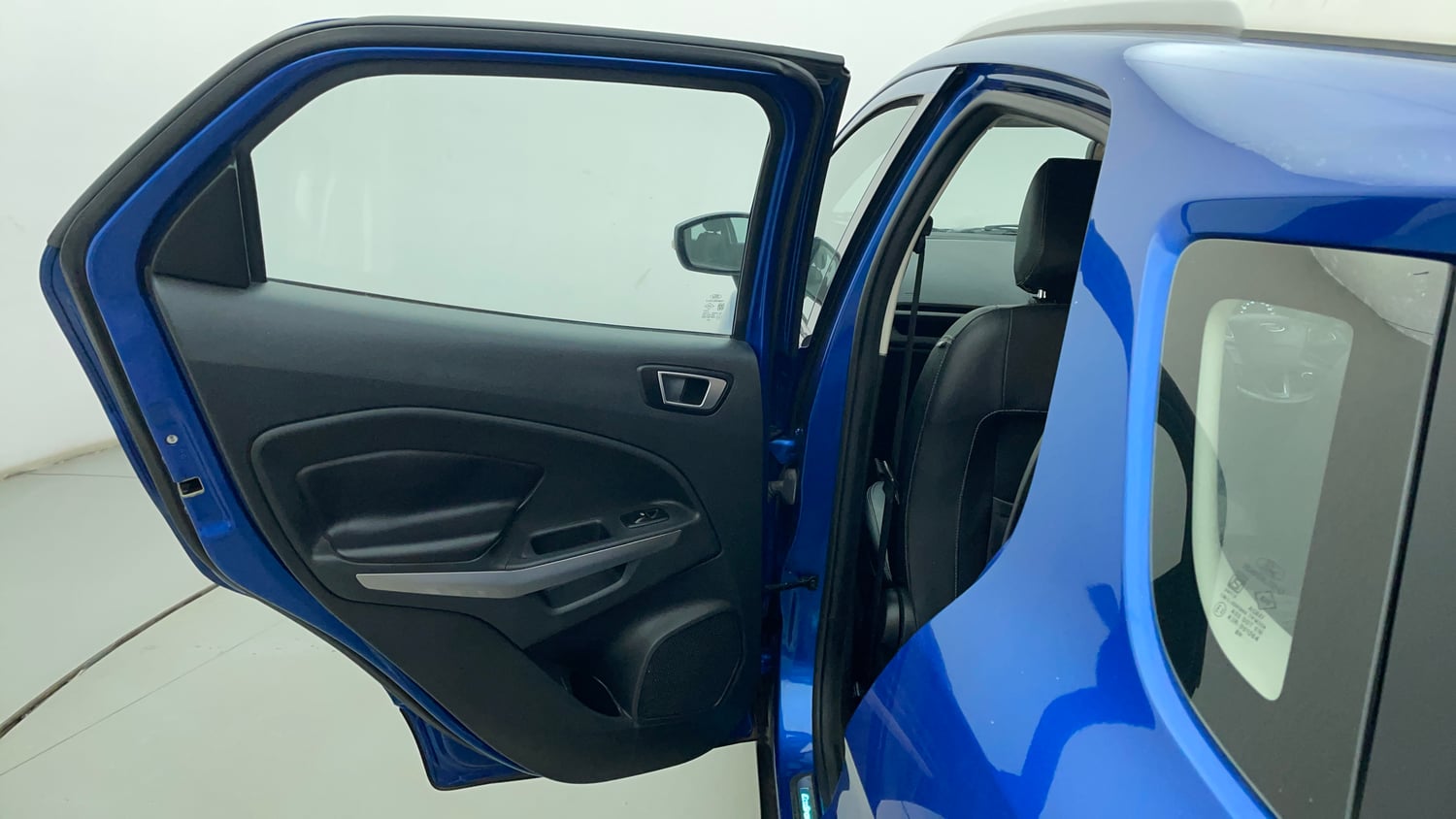 Used 2017 Ford EcoSport Titanium + 1.5L TDCi Diesel Manual interior LEFT REAR DOOR OPEN VIEW