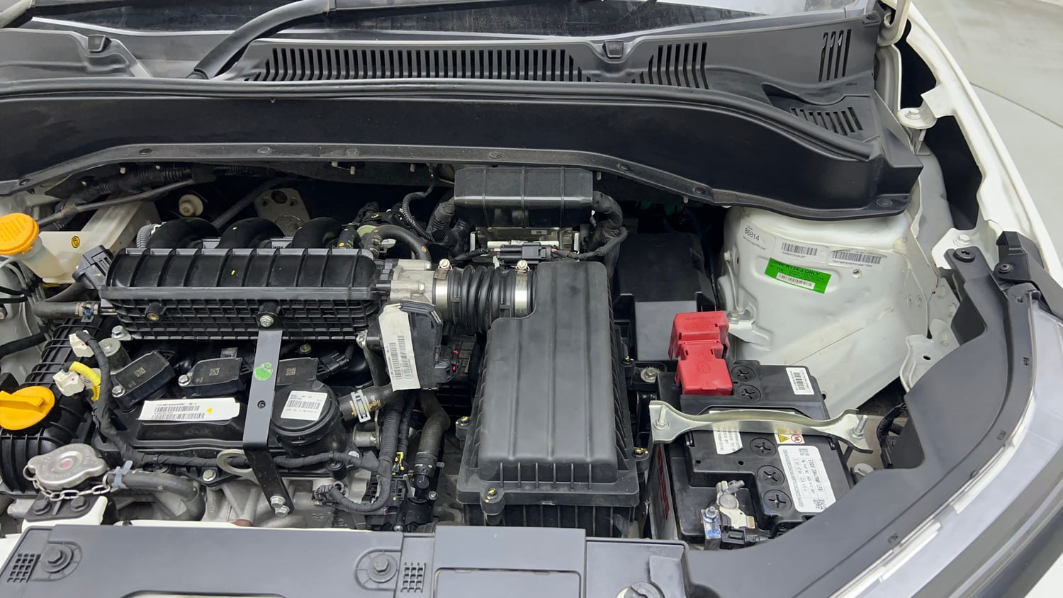 Used 2025 Tata Punch Adventure Plus AMT Petrol Automatic engine ENGINE LEFT SIDE VIEW