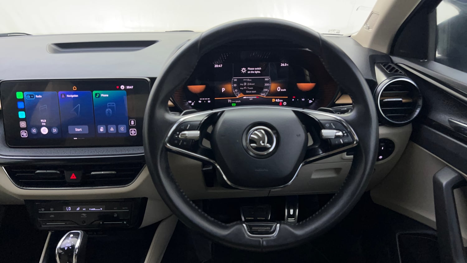 Used 2023 Skoda Slavia Style 1.5L TSI DSG Petrol Automatic interior STEERING VIEW