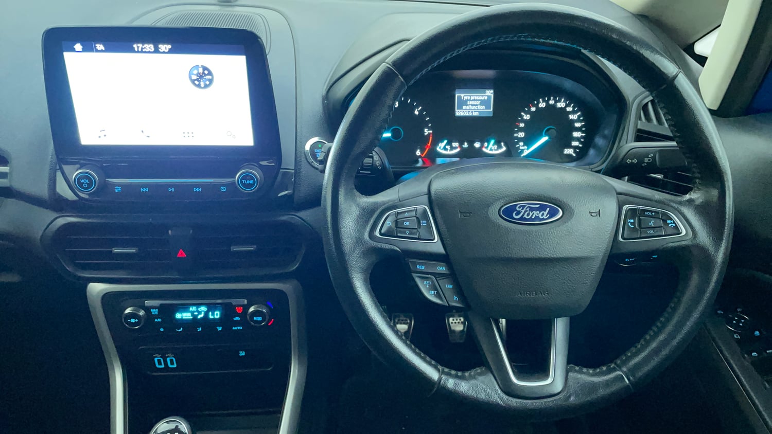 Used 2017 Ford EcoSport Titanium + 1.5L TDCi Diesel Manual interior STEERING VIEW