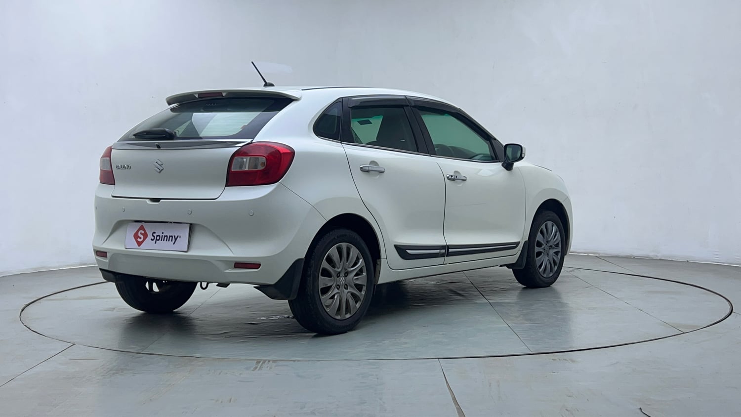 Used 2016 Maruti Suzuki Baleno Zeta 1.2 Petrol Manual exterior RIGHT REAR CORNER VIEW