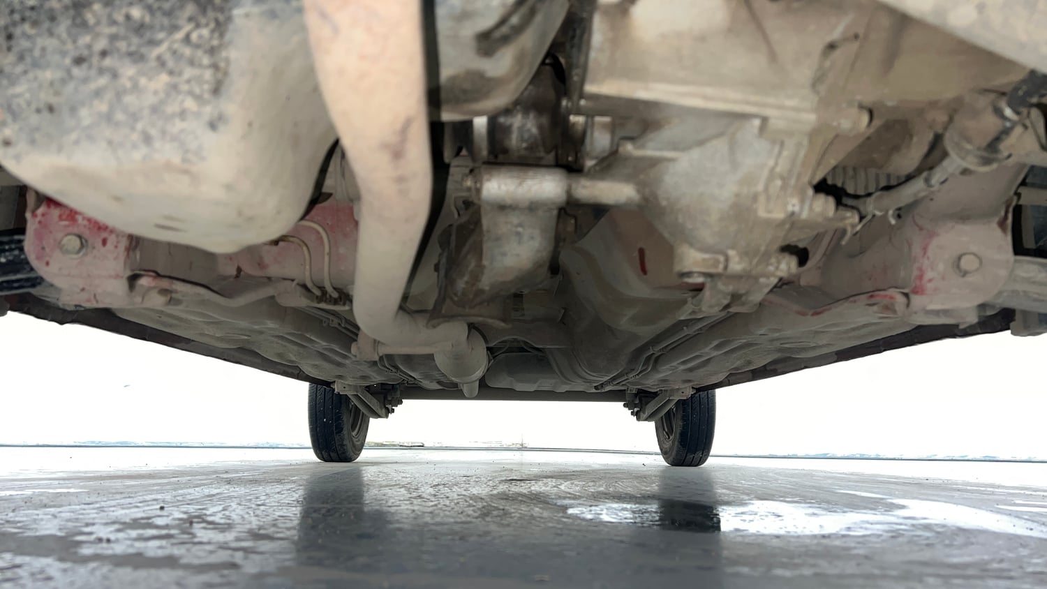 Used 2017 Maruti Suzuki Alto 800 VXi Petrol Manual extra FRONT LEFT UNDERBODY VIEW