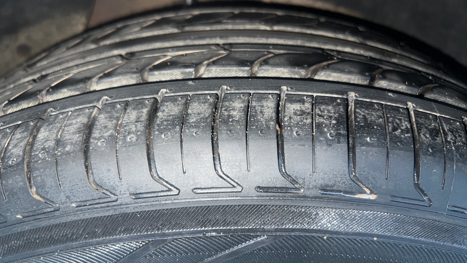 Used 2019 Hyundai Creta SX 1.6 AT Petrol Petrol Automatic tyres RIGHT REAR TYRE TREAD VIEW