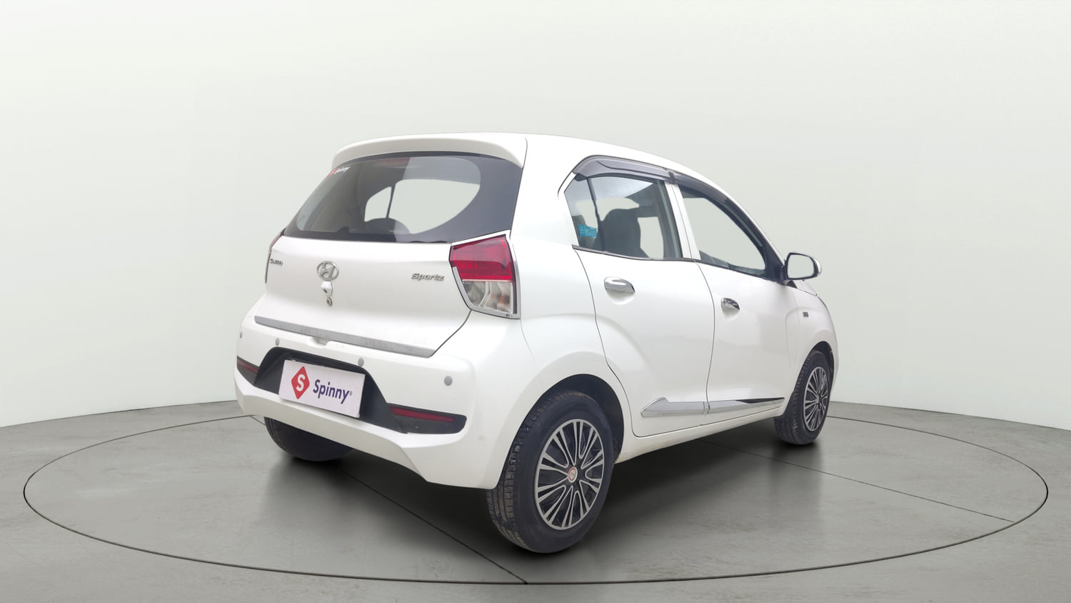 Used 2019 Hyundai Santro Sportz AMT Petrol Automatic exterior RIGHT REAR CORNER VIEW