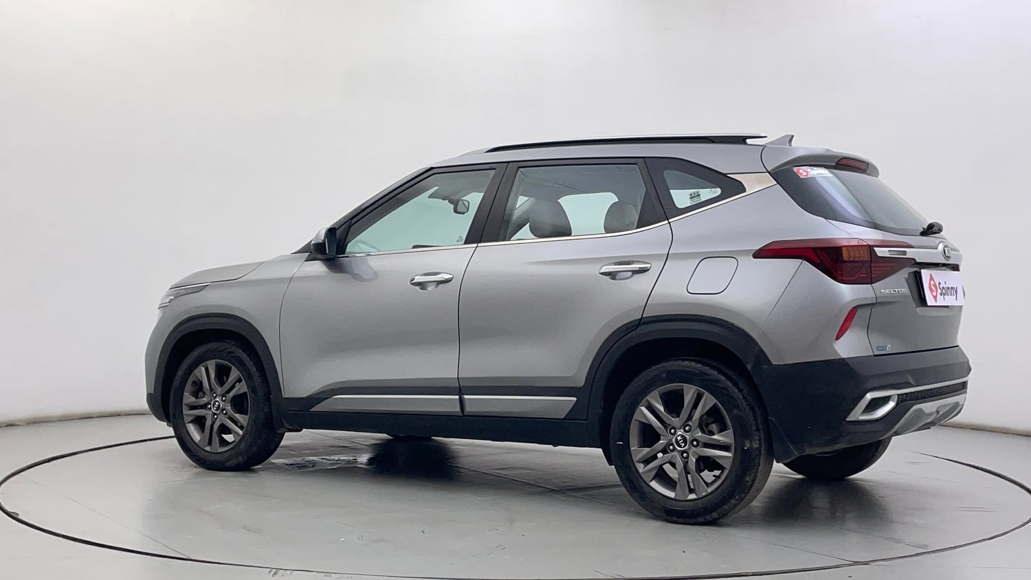 Used 2019 Kia Seltos HTX 1.5 Diesel Diesel Manual exterior LEFT REAR CORNER VIEW