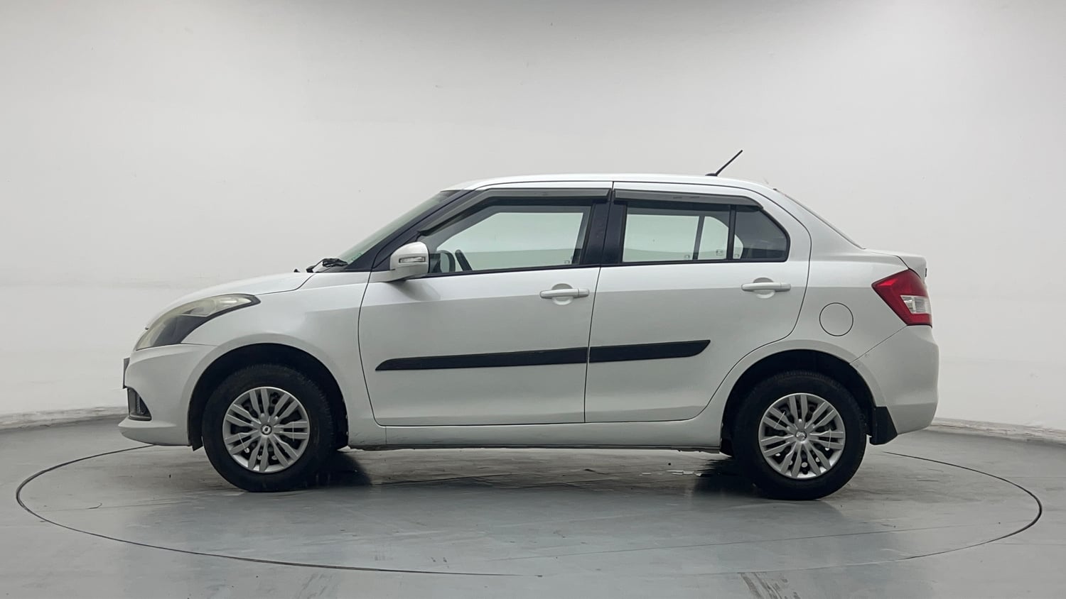 Used 2015 Maruti Suzuki Swift Dzire VXI Petrol Manual exterior LEFT SIDE VIEW
