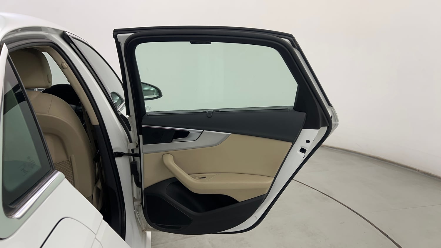 Used 2018 Audi A4 30 TFSI Premium Plus Petrol Automatic interior RIGHT REAR DOOR OPEN VIEW