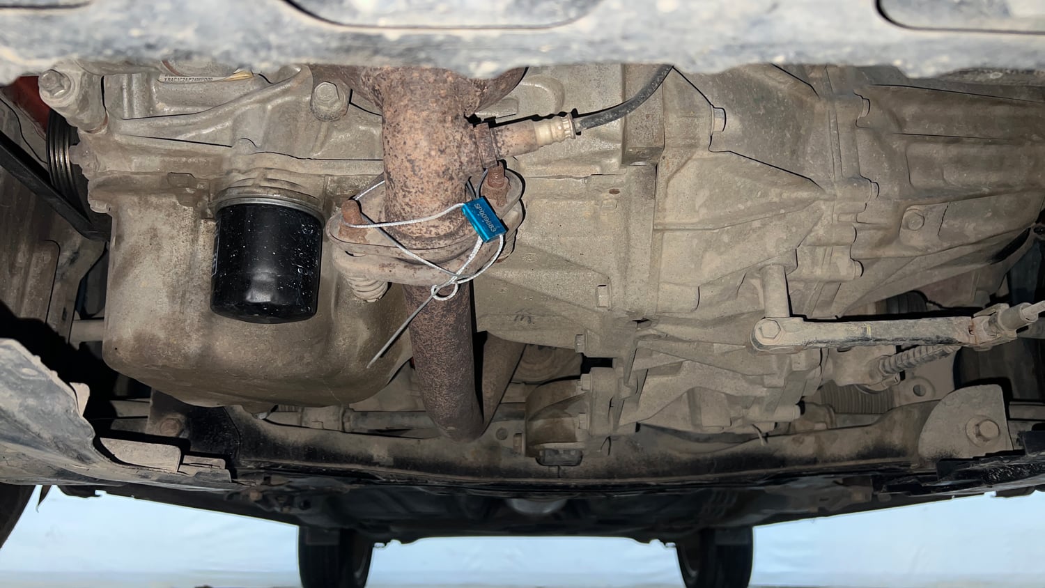 Used 2018 Maruti Suzuki Baleno Alpha 1.2 Petrol Manual extra FRONT LEFT UNDERBODY VIEW