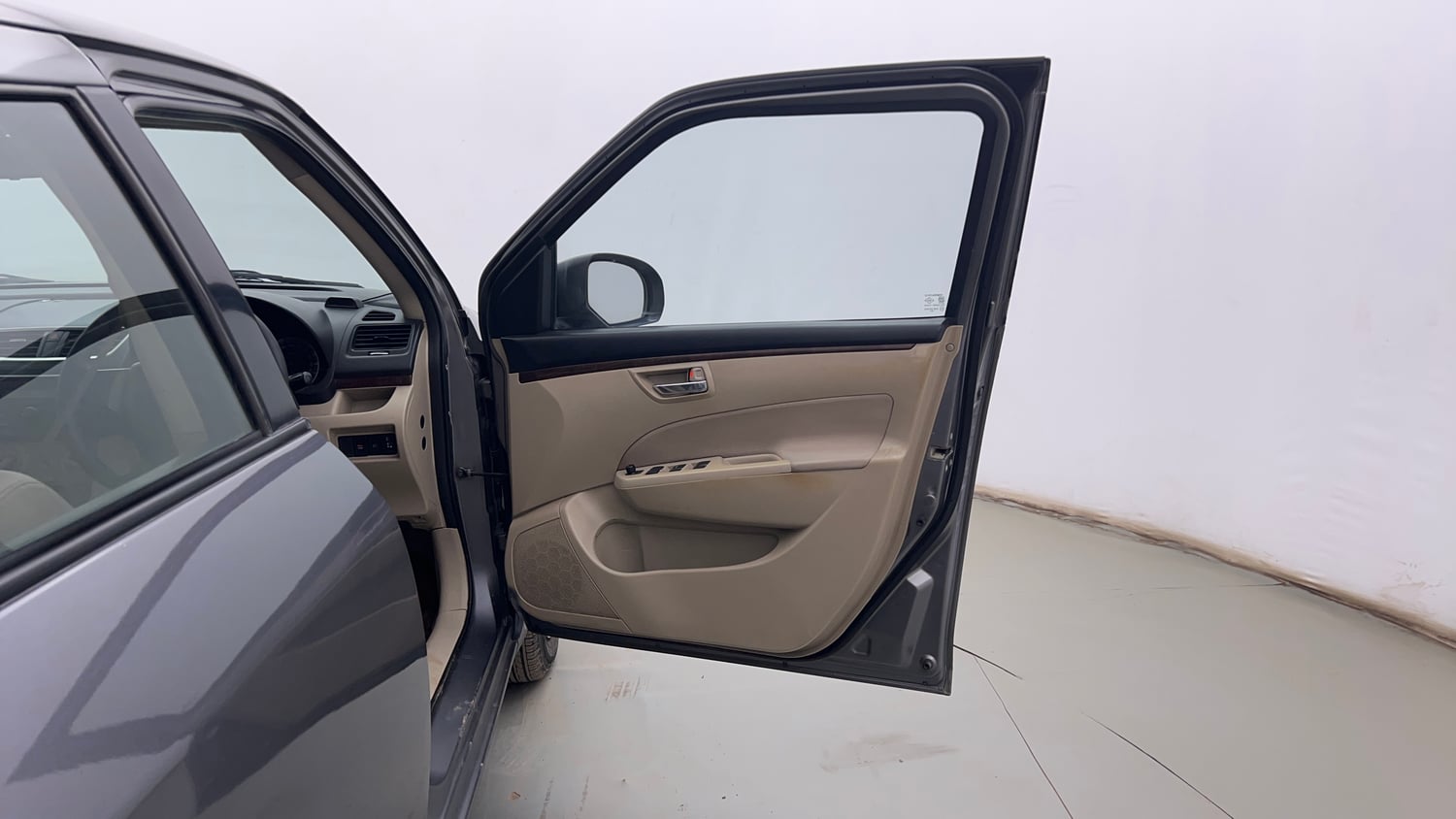 Used 2014 Maruti Suzuki Swift Dzire VXI Petrol Manual interior RIGHT FRONT DOOR OPEN VIEW