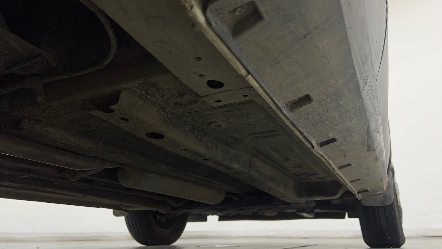 Used 2025 Tata Punch Adventure Plus AMT Petrol Automatic extra REAR RIGHT UNDERBODY VIEW