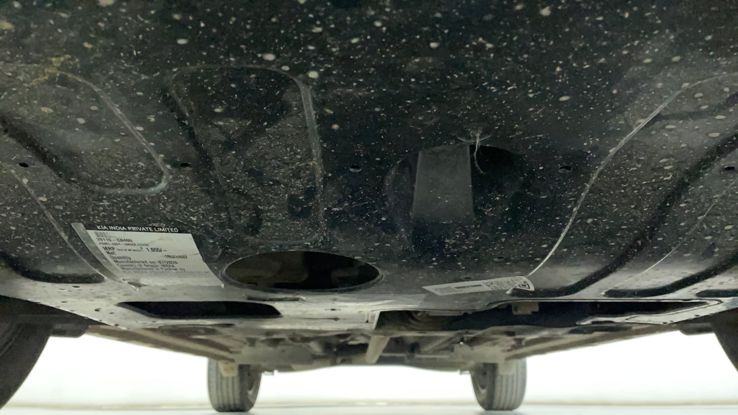 Used 2019 Kia Seltos HTX 1.5 Diesel Diesel Manual extra FRONT LEFT UNDERBODY VIEW