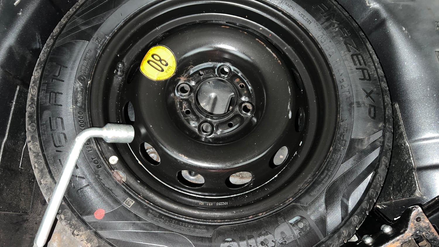 Used 2020 Tata Tiago XZ Plus Petrol Manual tyres SPARE TYRE VIEW