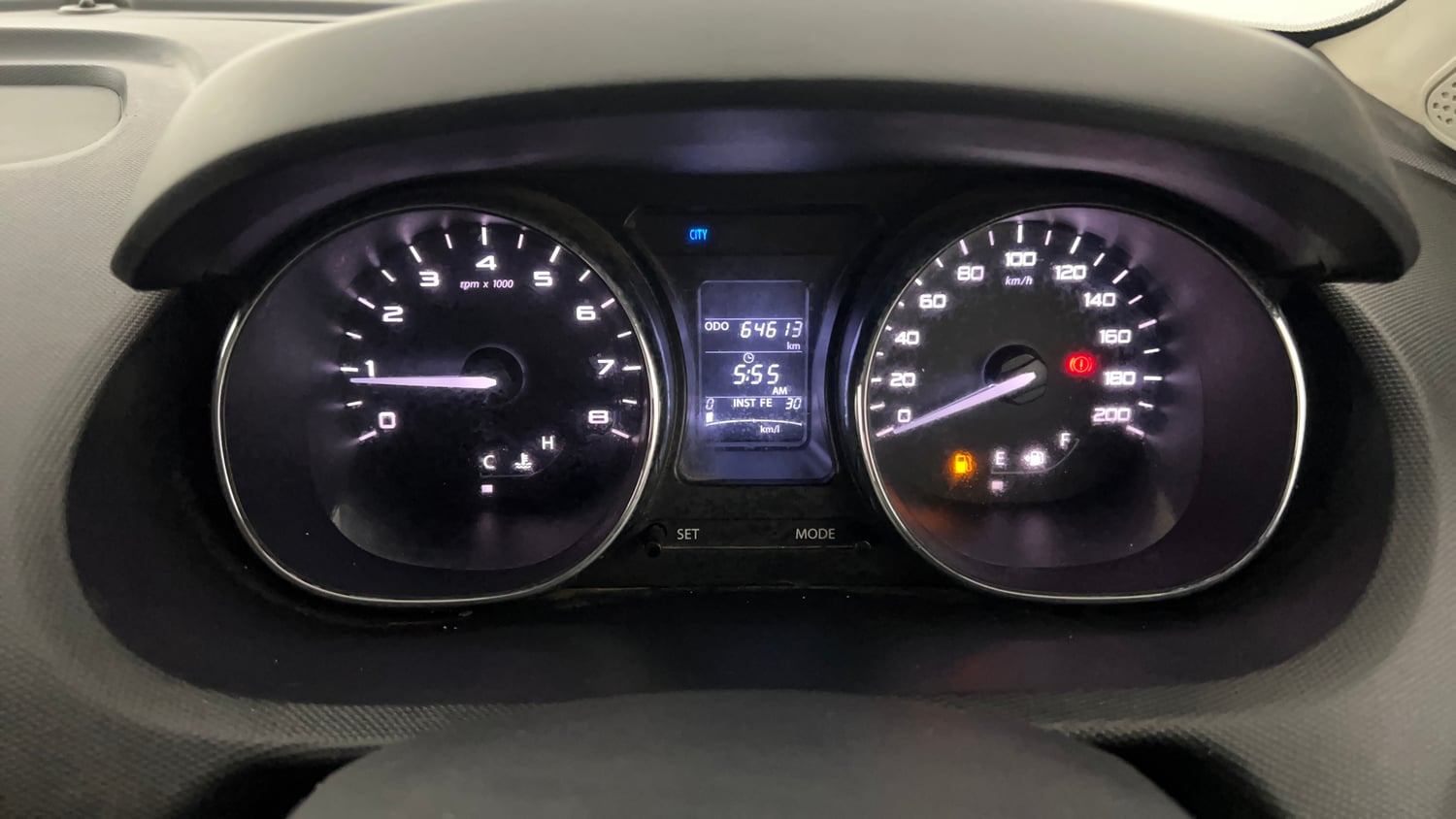 Used 2018 Tata Tigor Revotorq XZ (O) Diesel Manual interior CLUSTERMETER VIEW