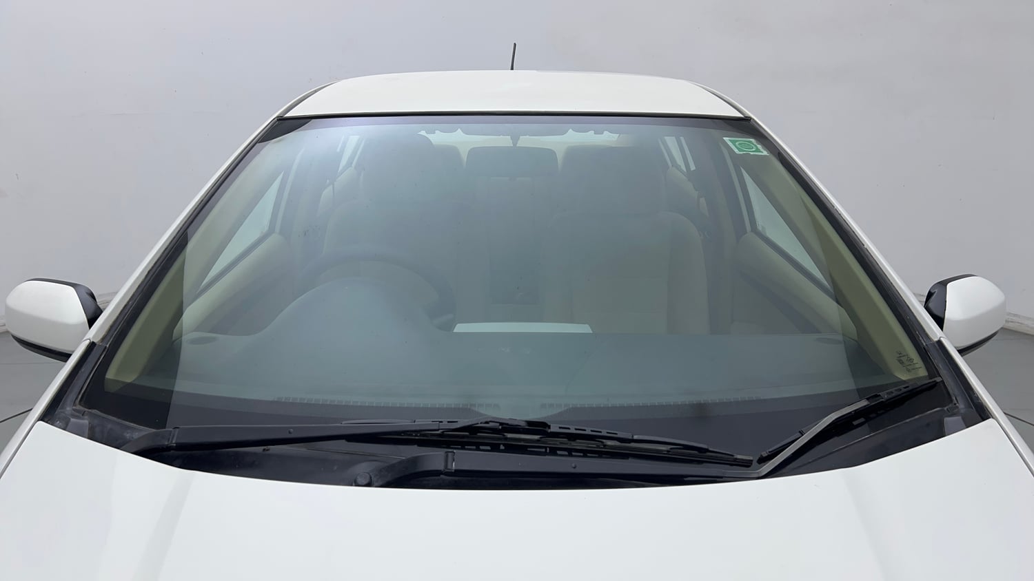 Used 2013 Honda City 1.5 S MT Petrol Manual exterior FRONT WINDSHIELD VIEW