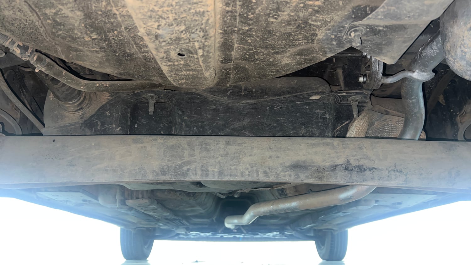 Used 2019 Hyundai Santro Magna CNG Cng Manual extra REAR UNDERBODY VIEW (TAKEN FROM REAR)