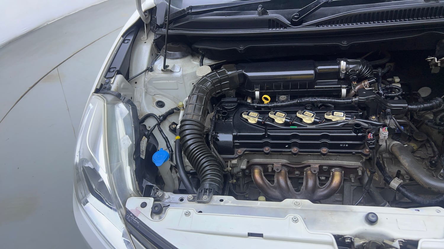 Used 2016 Maruti Suzuki Baleno Zeta 1.2 Petrol Manual engine ENGINE RIGHT SIDE VIEW