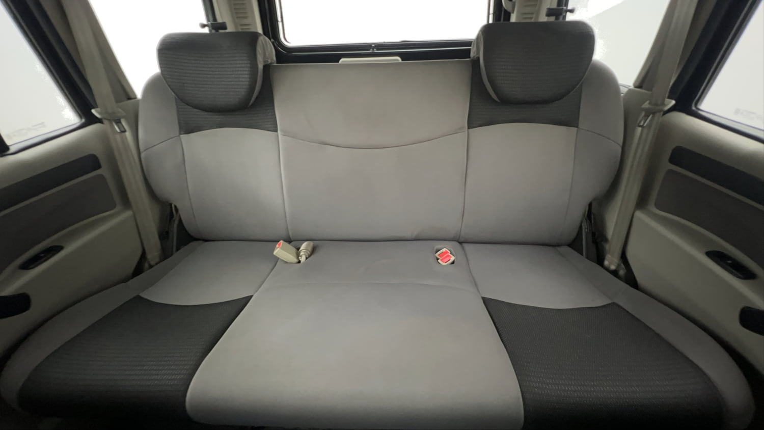 Used 2016 Mahindra Scorpio S6 Plus Diesel Manual interior REAR SEAT CONDITION VIEW