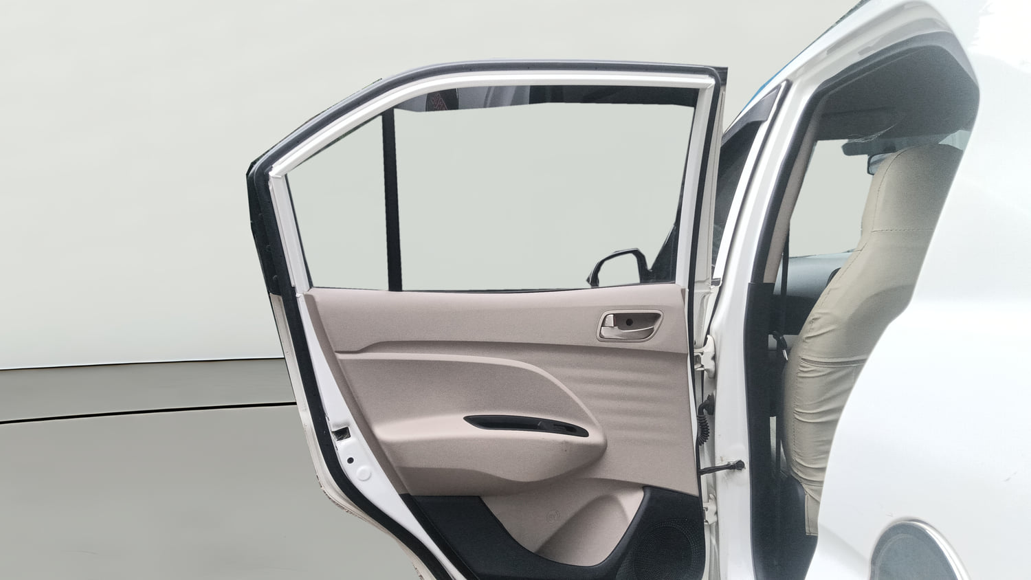 Used 2019 Hyundai Santro Sportz AMT Petrol Automatic interior LEFT REAR DOOR OPEN VIEW