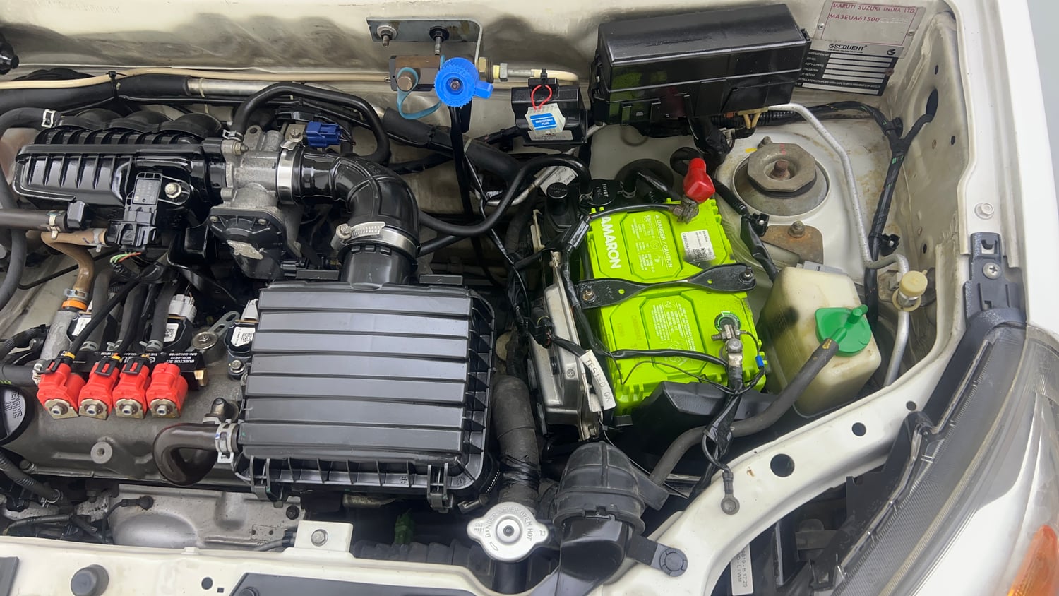 Used 2019 Maruti Suzuki Alto 800 LXI CNG (outside fitted) Cng Manual engine ENGINE LEFT SIDE VIEW