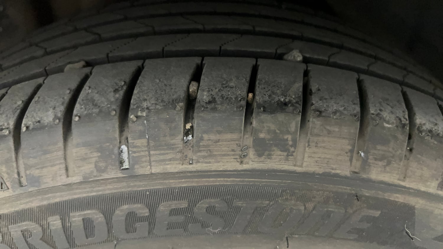 Used 2018 Ford Freestyle Titanium Plus 1.2 Ti-VCT Petrol Manual tyres RIGHT REAR TYRE TREAD VIEW