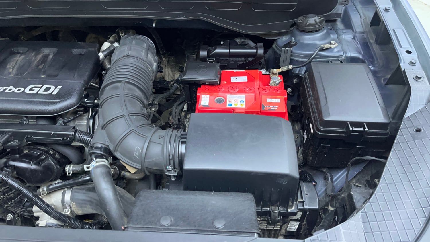Used 2019 Hyundai Venue SX Plus 1.0 Turbo DCT Petrol Automatic engine ENGINE LEFT SIDE VIEW
