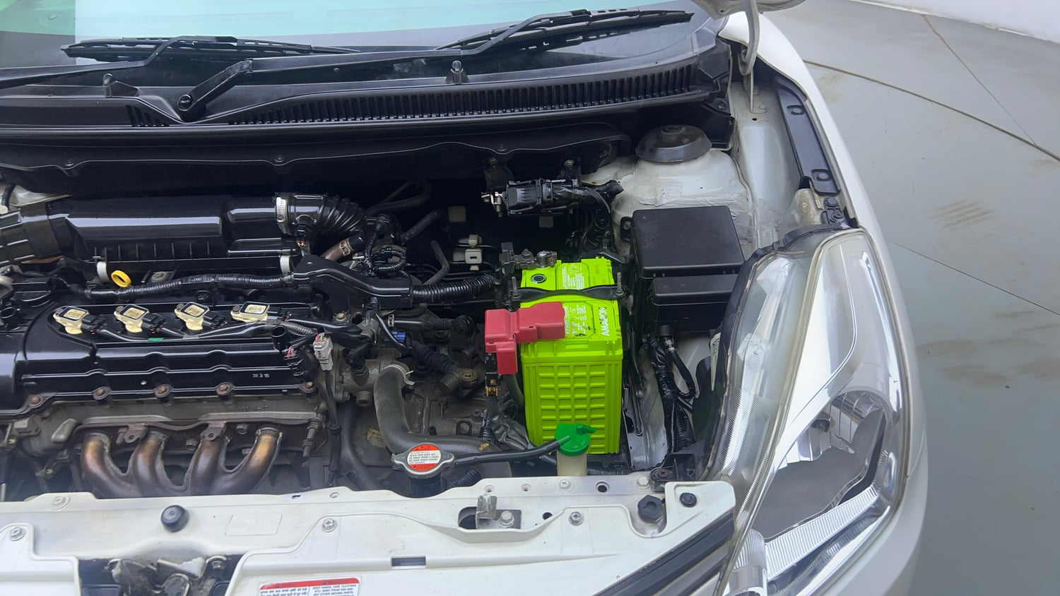Used 2016 Maruti Suzuki Baleno Zeta 1.2 Petrol Manual engine ENGINE LEFT SIDE VIEW