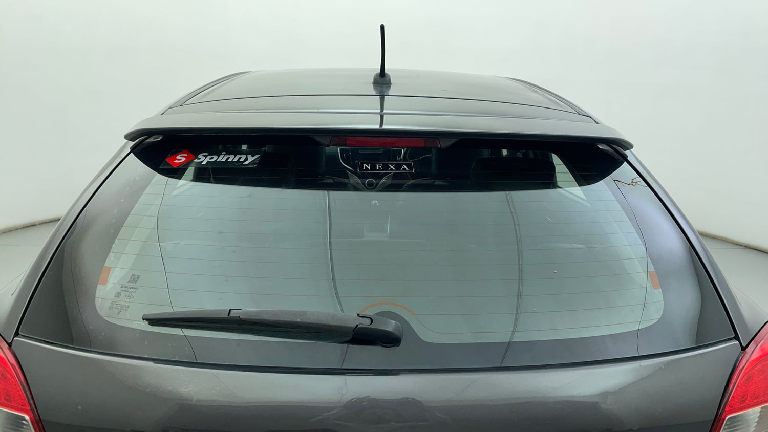 Used 2016 Maruti Suzuki Baleno Delta 1.2 Petrol Manual exterior BACK WINDSHIELD VIEW