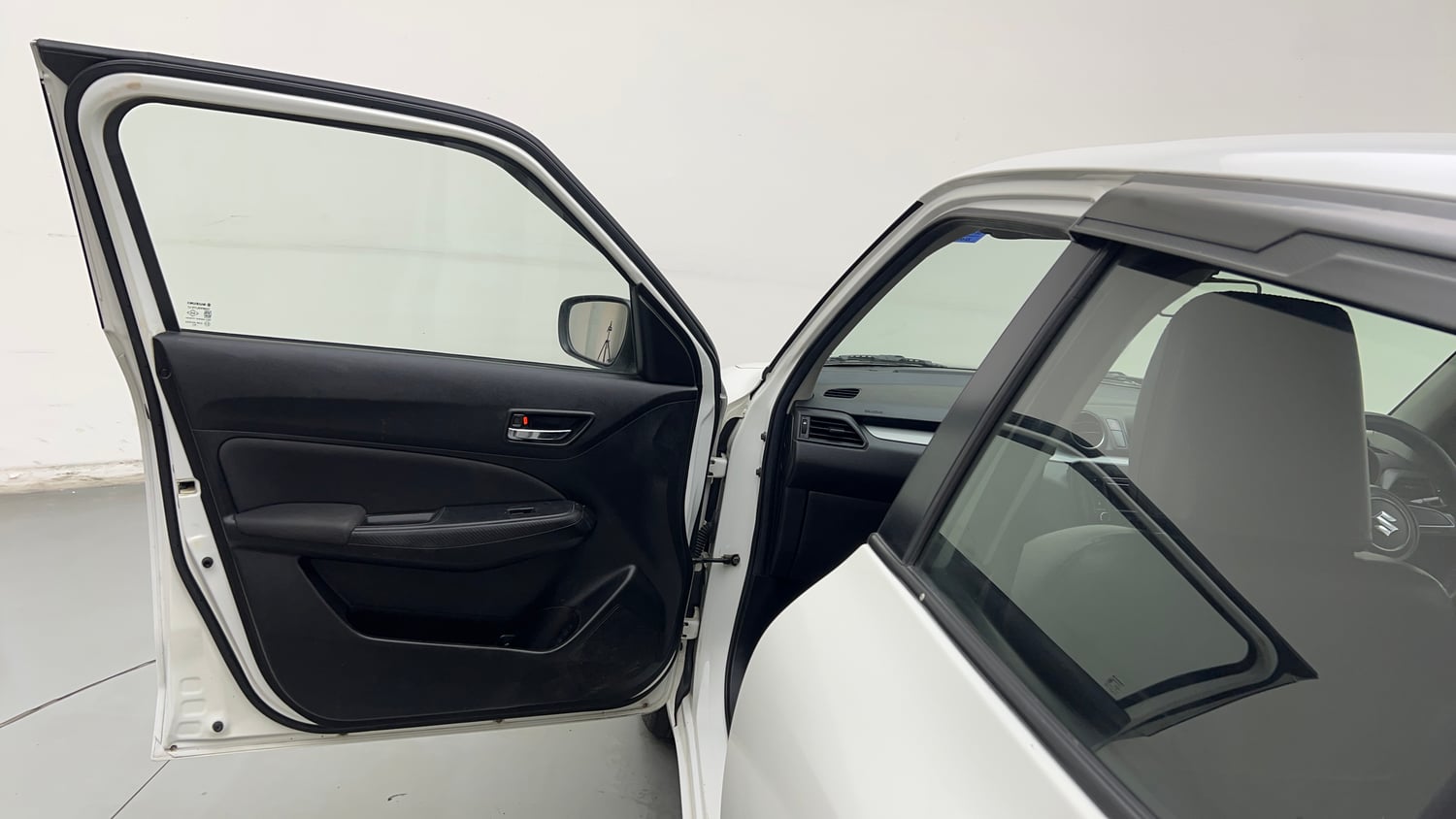 Used 2019 Maruti Suzuki Swift VXi Petrol Manual interior LEFT FRONT DOOR OPEN VIEW