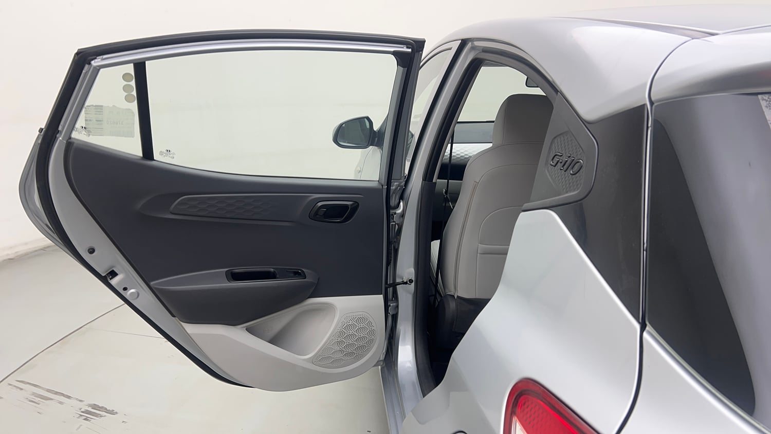 Used 2022 Hyundai Grand i10 Nios Magna 1.2 Kappa VTVT Petrol Manual interior LEFT REAR DOOR OPEN VIEW