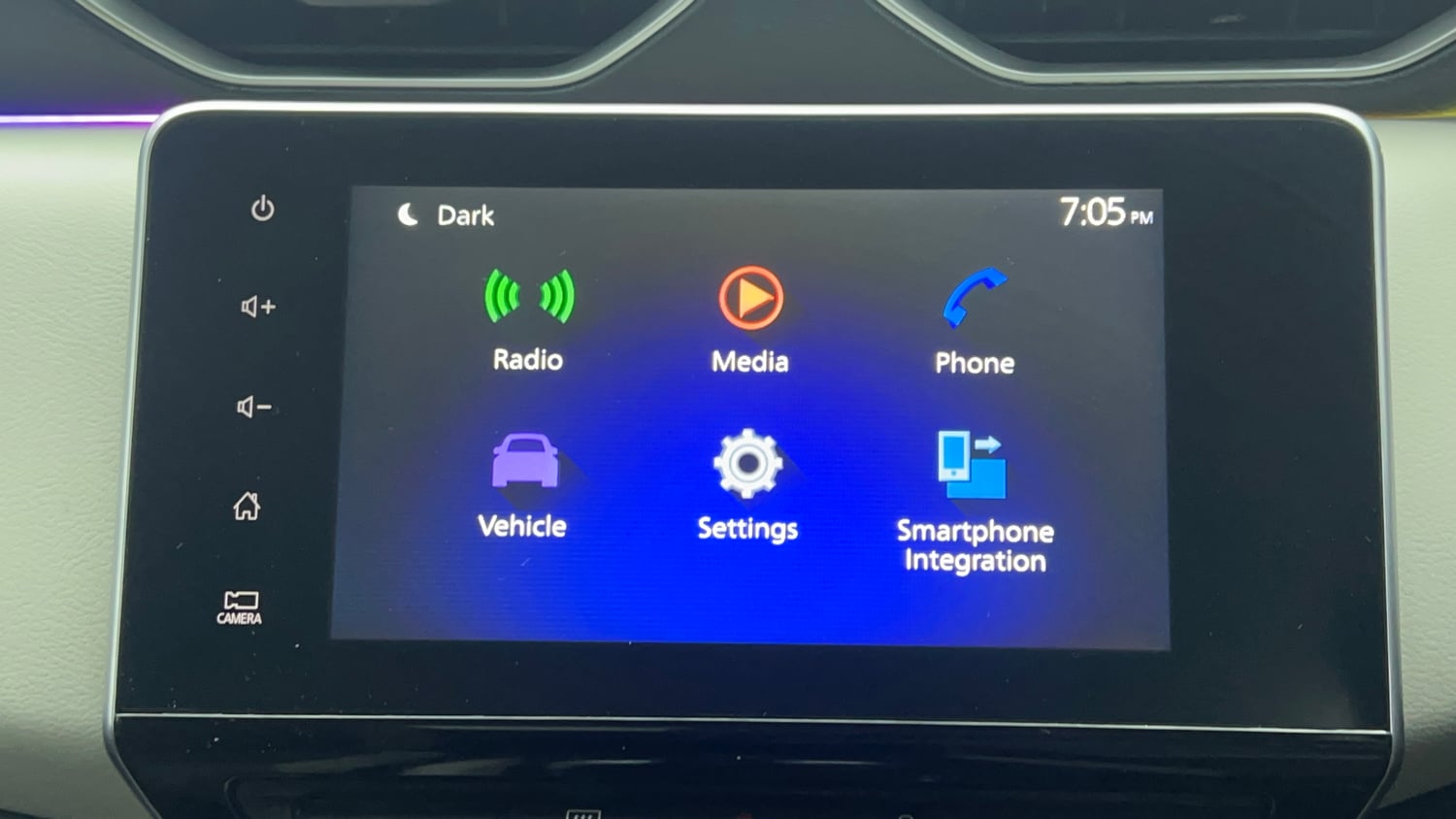 Used 2022 Nissan Magnite XV Turbo Petrol Manual top_features Touch screen infotainment system