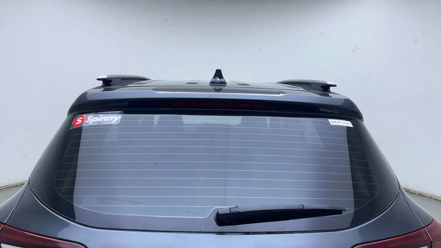 Used 2023 Kia Seltos HTX 1.5 Diesel AT Diesel Automatic exterior BACK WINDSHIELD VIEW