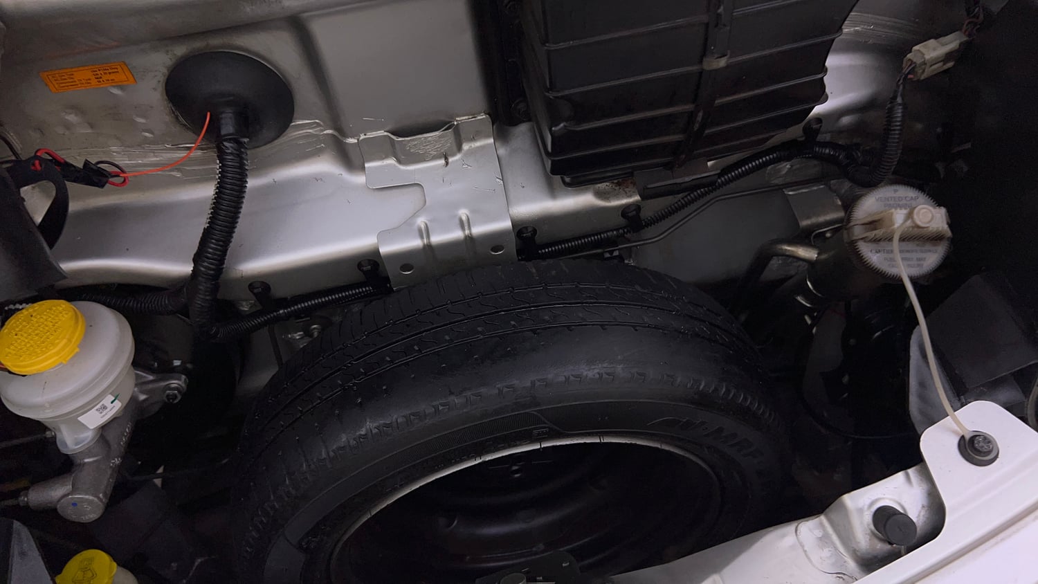 Used 2016 Tata Nano Twist XTA Petrol Automatic tyres SPARE TYRE VIEW