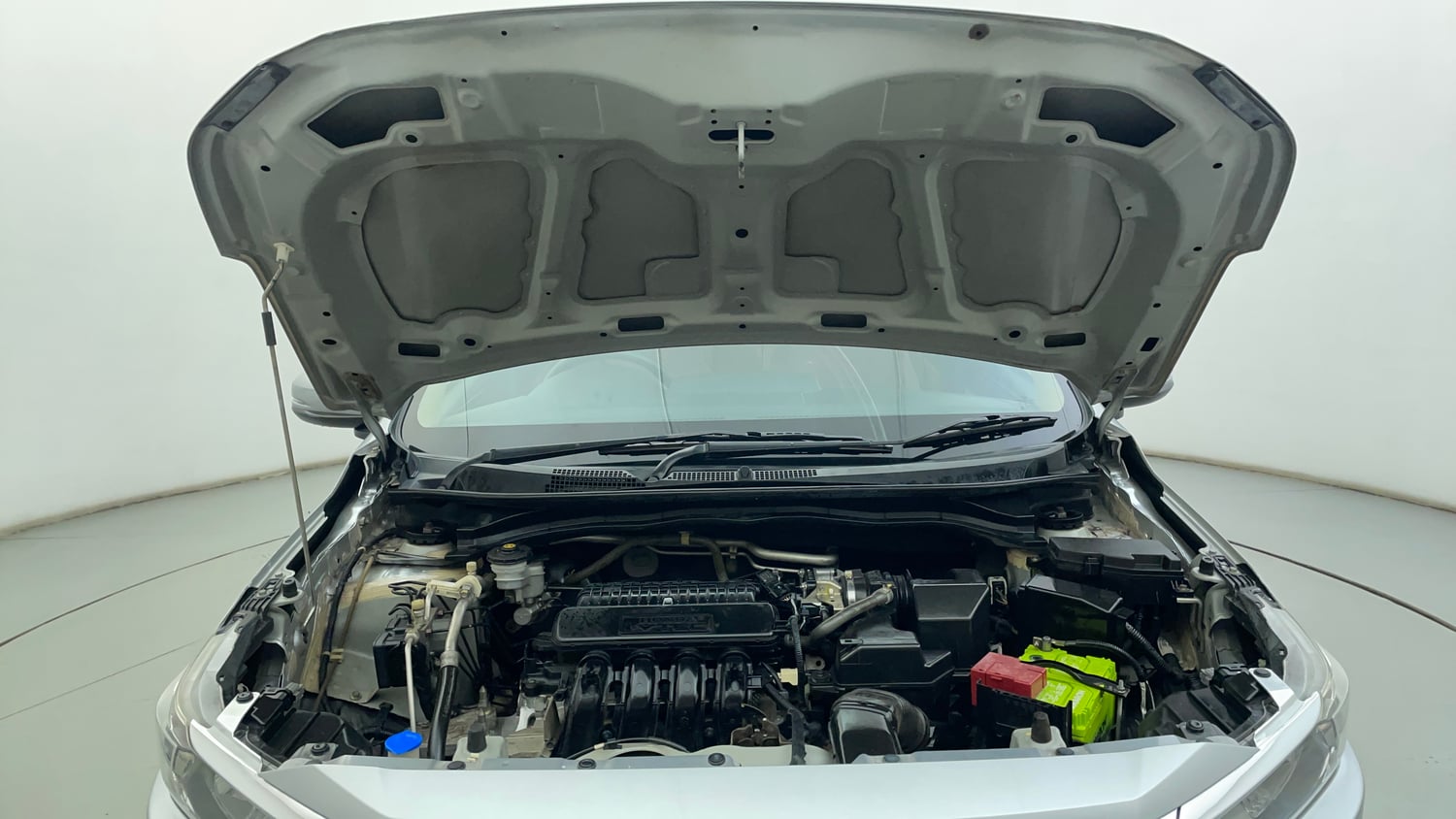 Used 2018 Honda Amaze 1.2 S MT Petrol Petrol Manual engine ENGINE & BONNET OPEN FRONT VIEW