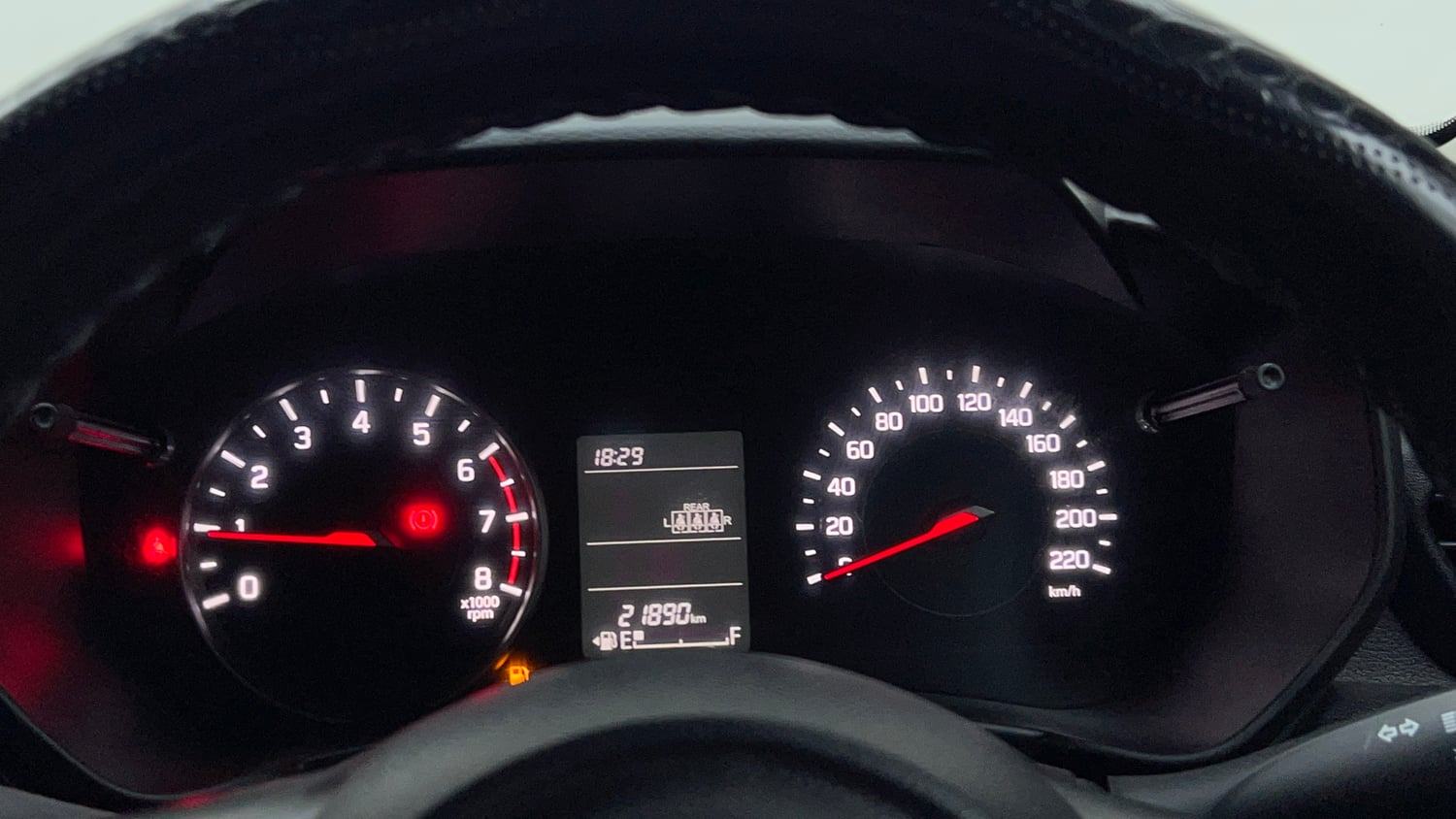 Used 2024 Maruti Suzuki Swift VXi (O) Petrol Manual interior CLUSTERMETER VIEW