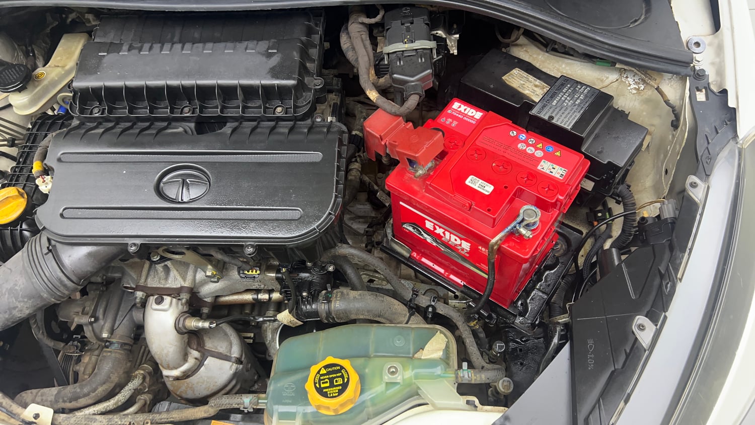 Used 2022 Tata Tigor XZ Plus CNG Cng Manual engine ENGINE LEFT SIDE VIEW